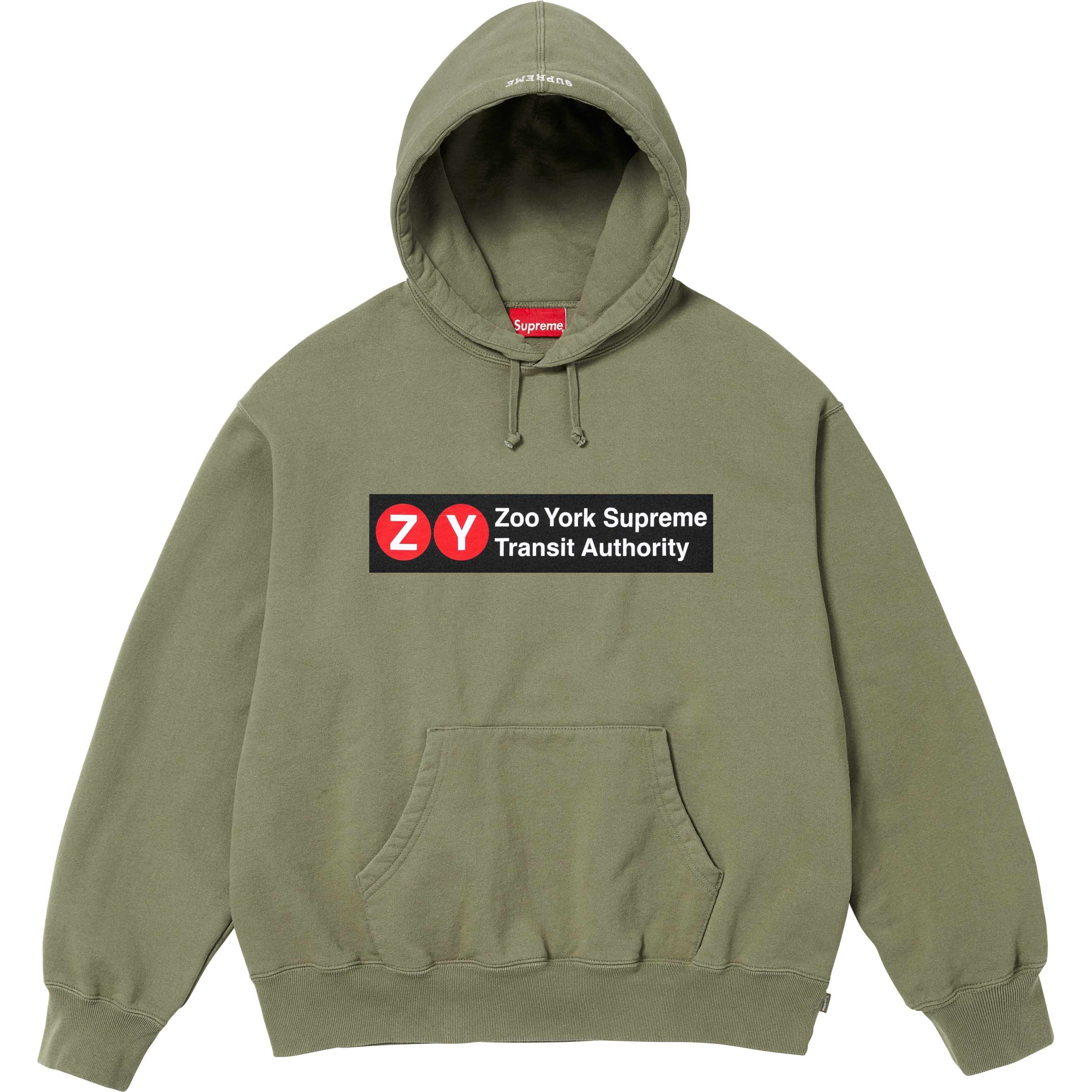 Supreme/Zoo York Hooded Sweatshirt view 2